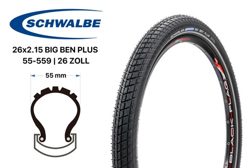 Zoll schwalbe big ben plus - schwalbe,