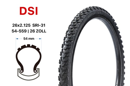 Dsi fahrrad reifen 26x2 - fahrrad, 26x2.125